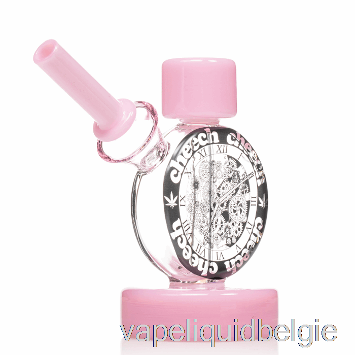 Vape Smaken Cheech Clock Bubbler Roze